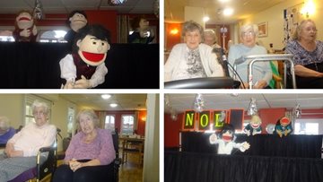 Puppet Power is a hit at Grimsby care home